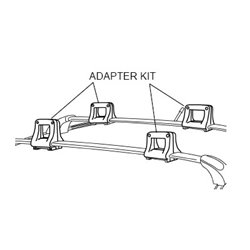 Kit d'adaptation de barres de toit