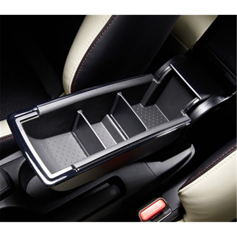 Boîte à Accoudoir Centrale Pour Mazda 2 - Rangement Supplémentaire Avec Ou Sans USB, Cuir PU/ABS, Facile à Installer