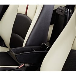 Console Centrale Accoudoir Pour Mazda Toutes Les Voitures Universel Voiture Siège  Arrière 2 Rangées Console Boîte Avec Porte-gobelet Accoudoir Siège Arrière  Console Boîte ( Taille : Black-Single pocke : : Auto et