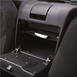 Console Centrale Accoudoir Pour Mazda Toutes Les Voitures Universel Voiture Siège  Arrière 2 Rangées Console Boîte Avec Porte-gobelet Accoudoir Siège Arrière  Console Boîte ( Taille : Black-Single pocke : : Auto et