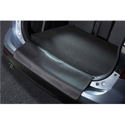 Tapis de coffre avec protection repliable de pare-chocs 