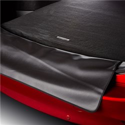 Tapis de coffre avec protection repliable de pare-chocs 
