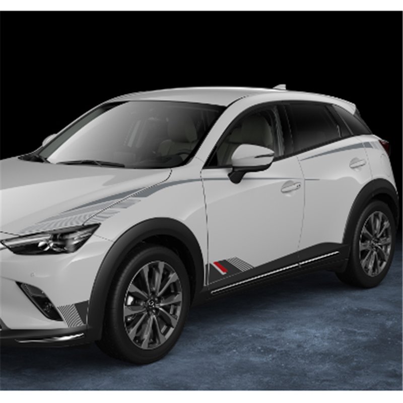 Kit de décalcomanie côté zone haute Mazda Kit de décalcomanie côté zone haute Mazda
