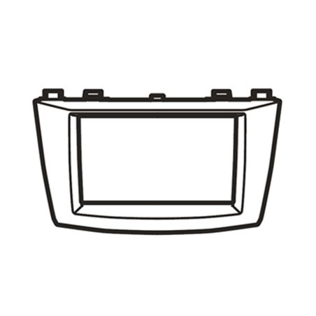 Panneau audio 2 DIN