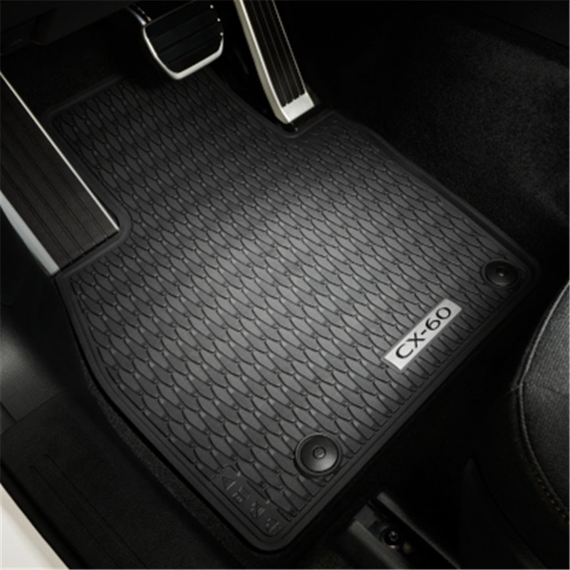 Tapis de sol caoutchouc. Pour Mazda CX-60