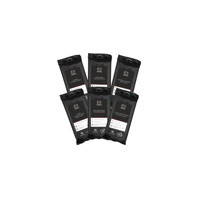 Lingettes nettoyantes Grand set de 6 types