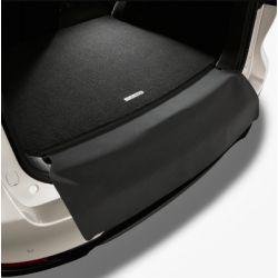 Tapis de coffre avec protection repliable de pare-chocs