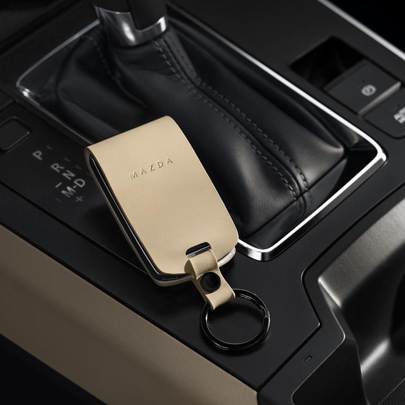 Housse de protection de clé Cuir Tan