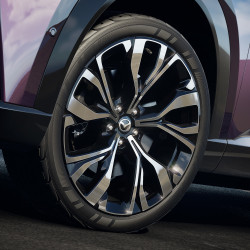 Jante en alliage Diamond Cut 21" Mazda CX-6e | Accessoires Mazda
