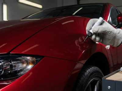 Retouche Peinture Soul Red Crystal (46V) : La méthode pour effacer les rayures s