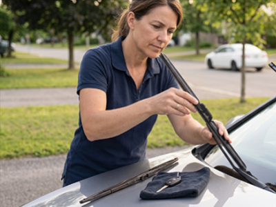 Remplacer les balais d'essuie-glace : l'astuce pour vendre sa voiture plus vite